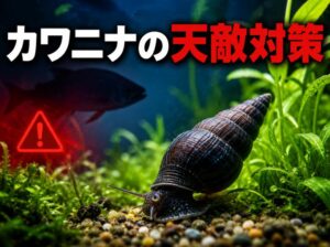 カワニナの天敵対策|淡水水槽で安全に飼育するための完全ガイド