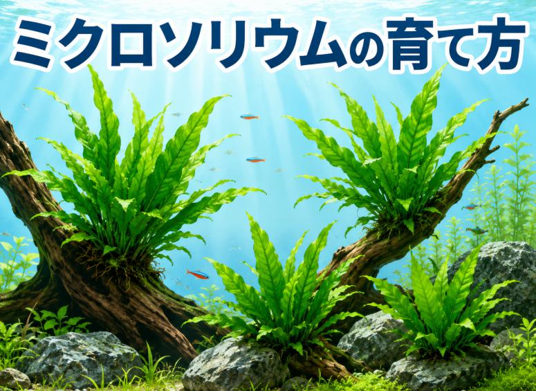 ミクロソリウムの育て方完全ガイド|初心者でも簡単に育てるコツ