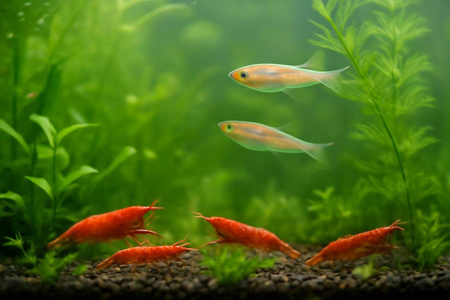 チェリーシュリンプとメダカの混泳は可能?相性と飼育のコツを解説
