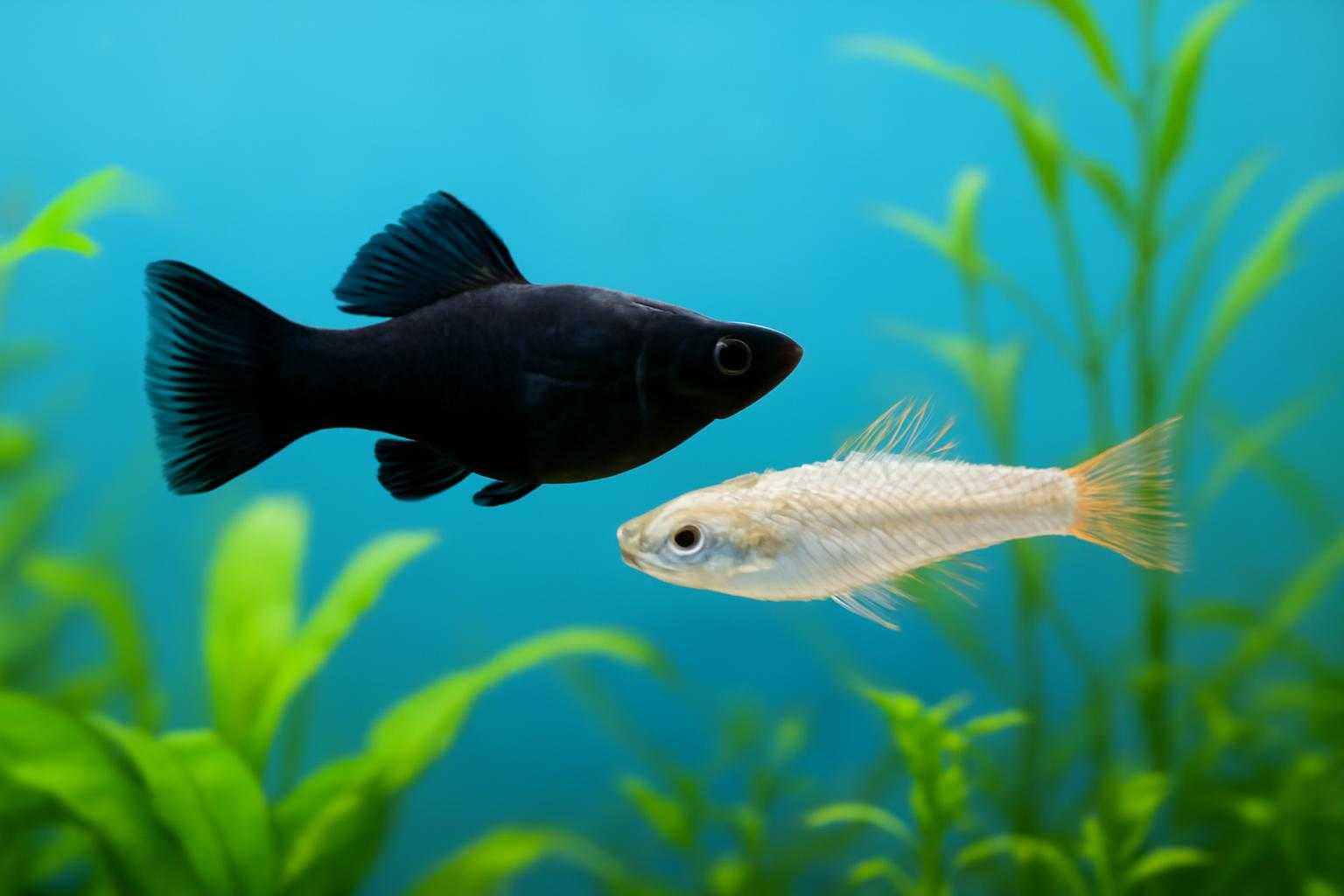 ブラックモーリーとメダカの混泳は可能?相性と飼育のコツを解説